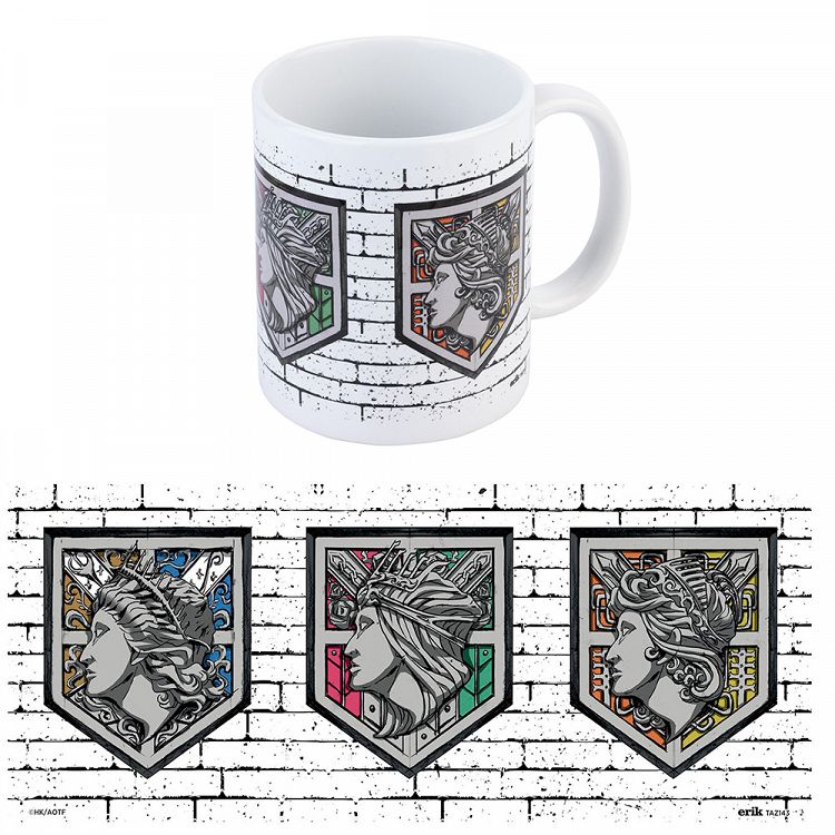 Κούπα 350ml ATTACK ON TITAN Wall Emblems (Anime Collection)